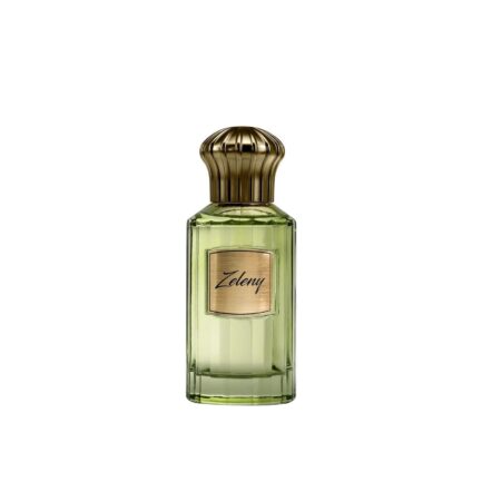 Zeleny by Ahmed Eau de Parfum 100ml luxury green perfume bottle with gold cap