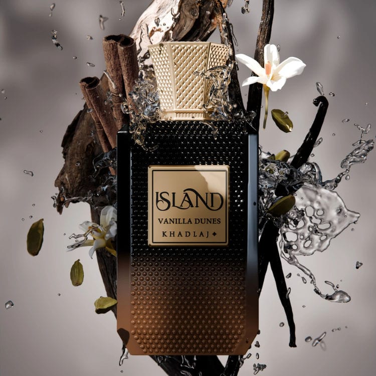 Khadlaj Island Vanilla Dunes Extrait De Parfum 100ml | Luxury Vanilla Perfume