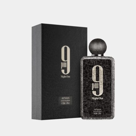 Afnan 9 PM Night Out Extrait de Parfum 100ml with box